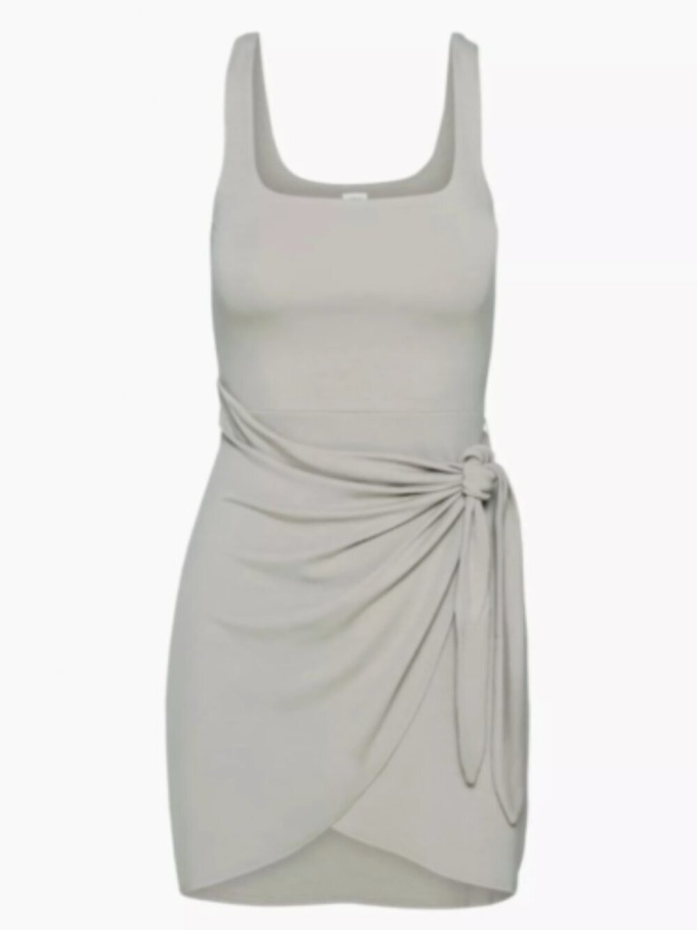 Aritzia Wilfred Saturn Dress Mini Sleeveless Wrap Dress Sage Green Size XS